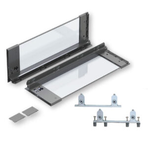 KIT ADVANCED 4D H190 CRISTAL 500 mm ANTRACITA
